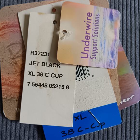 COCO RAVE DEMI BRA UNDEWIRE Bikini Swimsuit Top XL 38C NWT - Picture 5 of 7